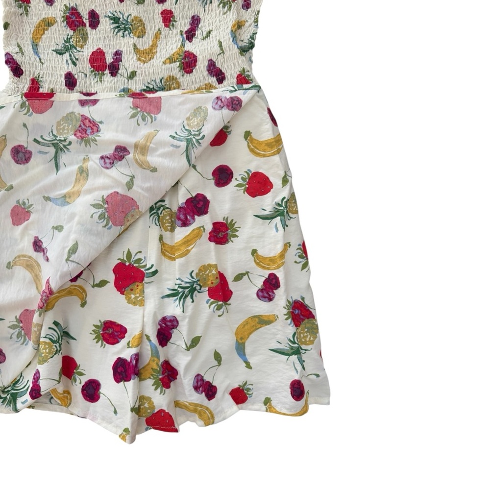 Sadie & Sage Colorful Fruit Print Skirted Romper medium (read) - Picture 4 of 7